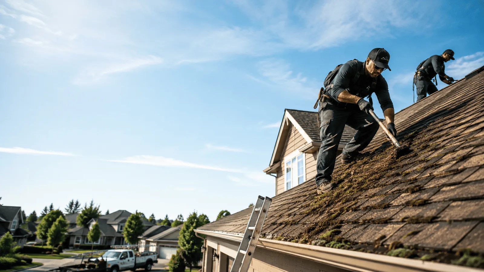 Roof Moss Removal in Hixson, TN near me